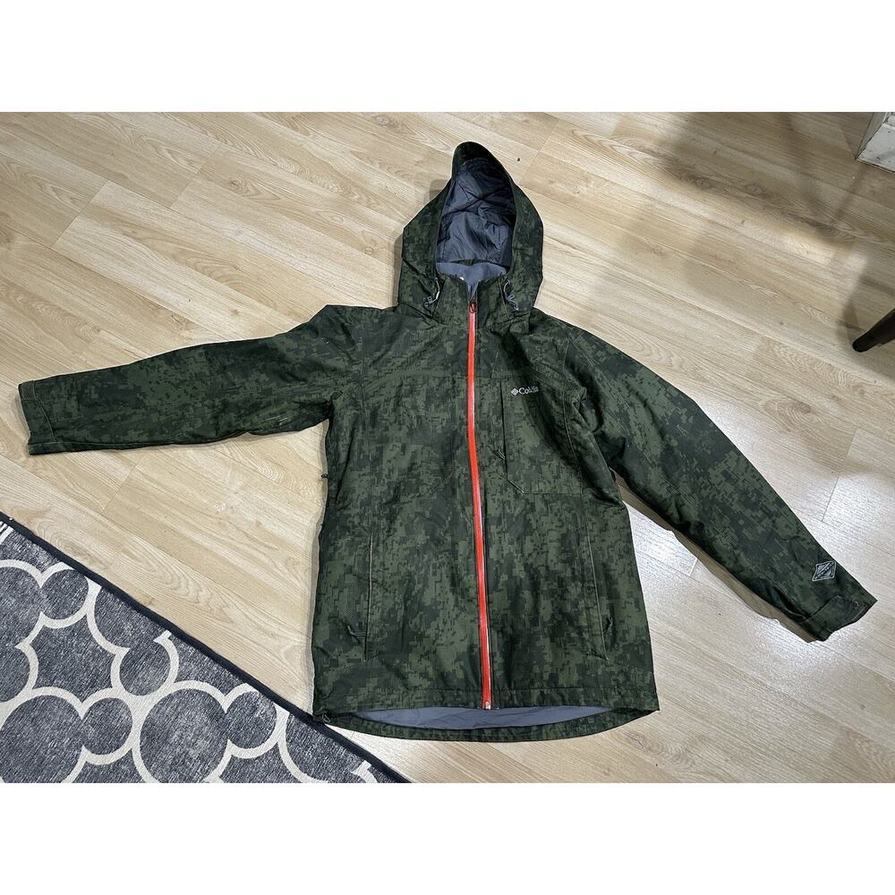 Columbia Men's Nordic Point II Interchange Jacket Green Camo Small